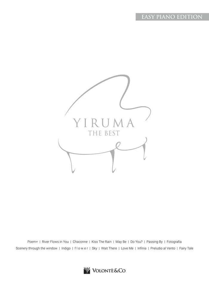 Volonte&Co Yiruma – Yiruma The Best – Piano