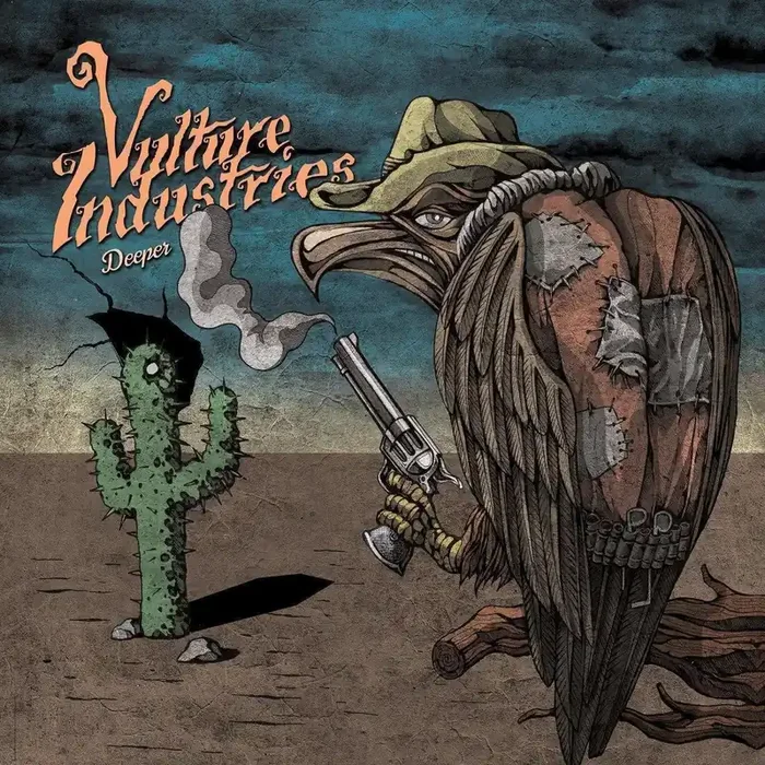 Vulture Industries – Deeper (Green Coloured) (7&Prime; Vinyl)