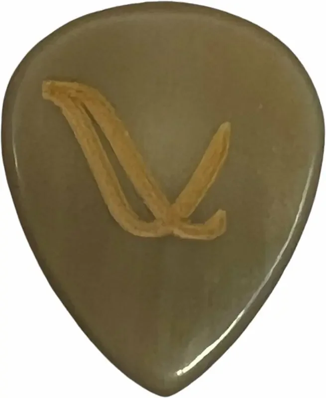 Wambooka Clear Horn Semi Flat Pick Médiators
