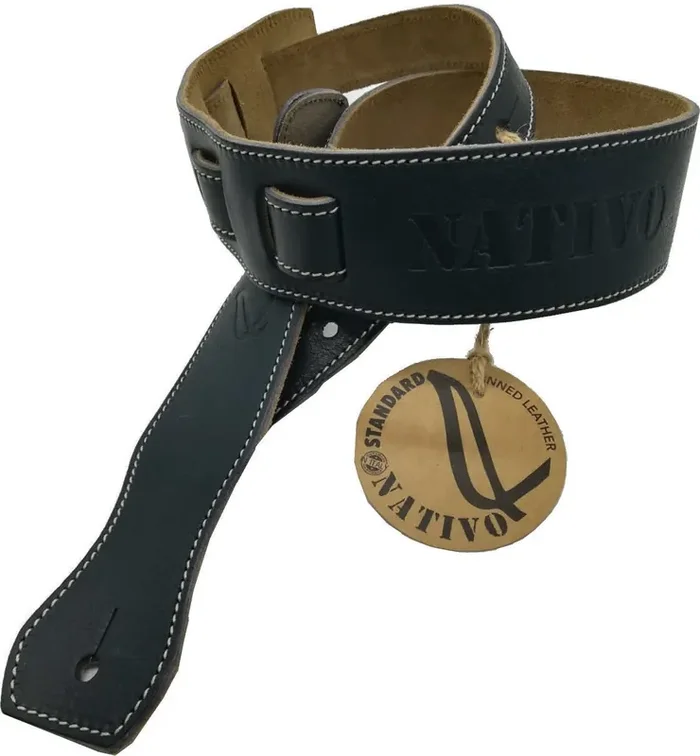 Wambooka Nativo Standard Courroie de guitare Black