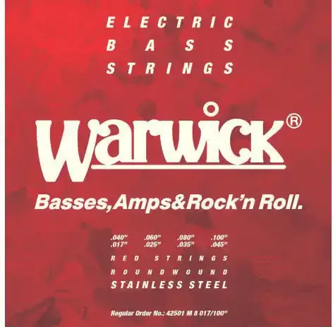Warwick 42501-M-8-017-100 Cordes de basses