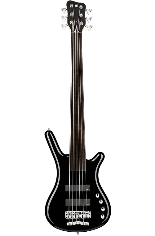 WARWICK BASS Corvette Basic 6 Fretless Solid Black