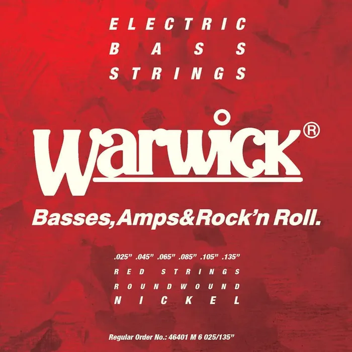 Warwick RED Bass 6 M .025-.135 Cordes de basses