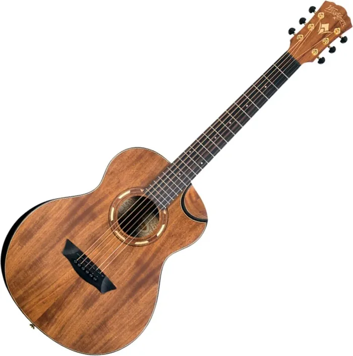 Washburn Comfort G-Mini 55 Koa Natural Guitare acoustique