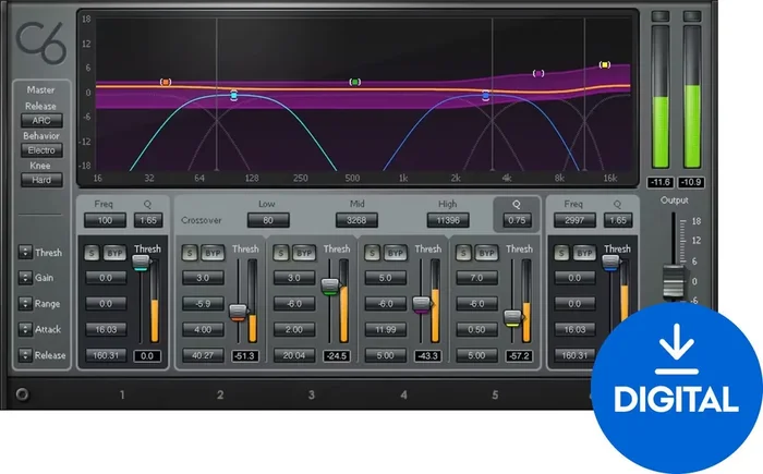 Waves C6 Multiband Compressor (Produit numérique)