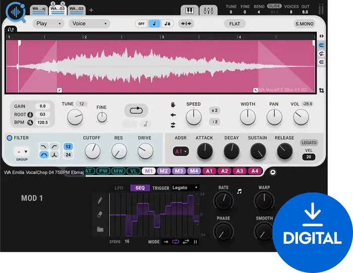 Waves CR8 Creative Sampler (Produit numérique)