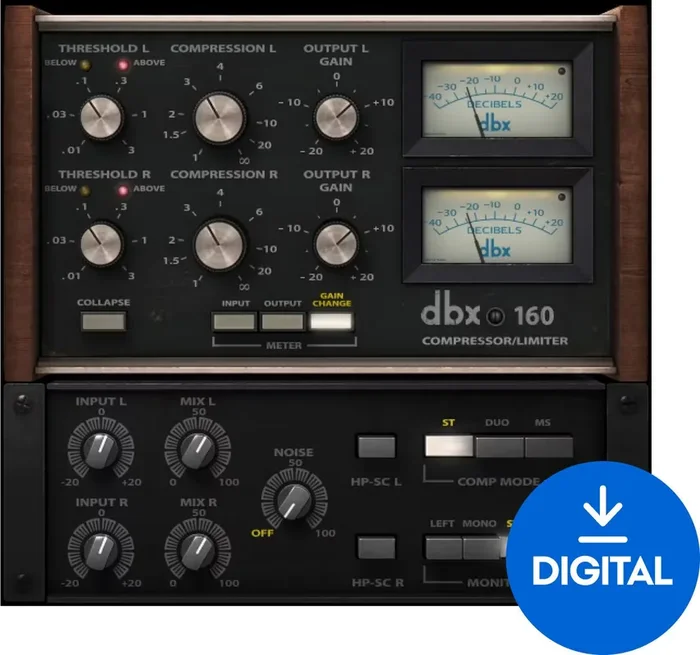 Waves dbx® 160 Compressor / Limiter (Produit numérique)