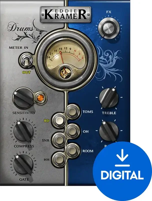Waves Eddie Kramer Drum Channel (Produit numérique)