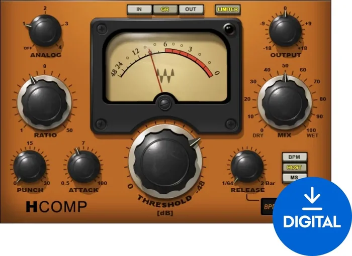 Waves H-Comp Hybrid Compressor (Produit numérique)