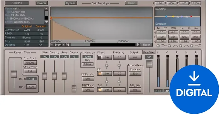 Waves IR360 Convolution Reverb (Produit numérique)