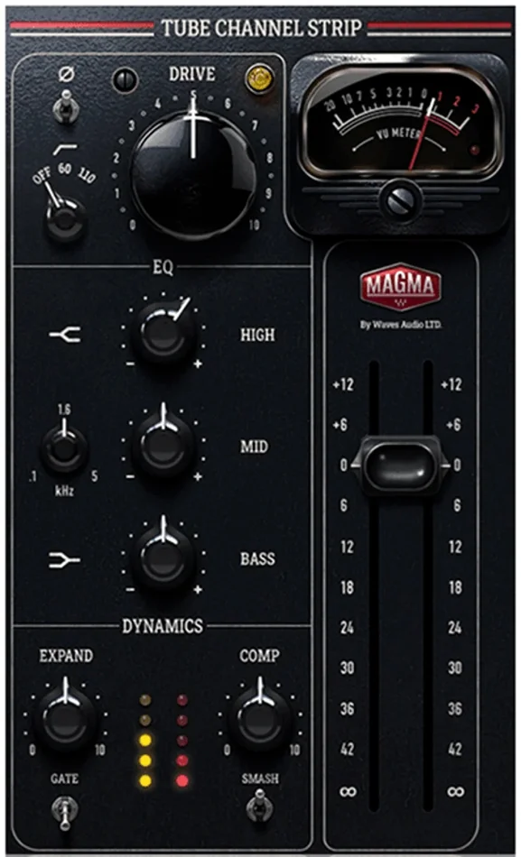 WAVES Magma Tube Channel Strip