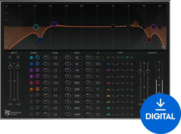 Waves Q10 Equalizer (Produit numérique)