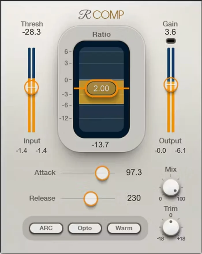 WAVES Renaissance Compressor