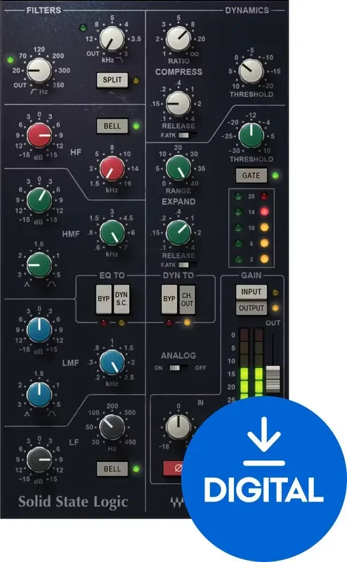 Waves SSL E-Channel (Produit numérique)