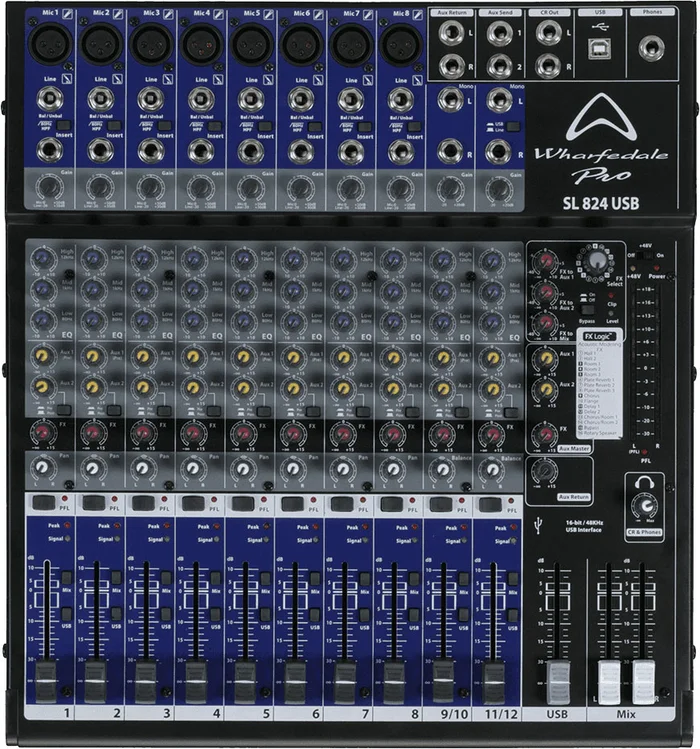 Wharfedale Pro SL824USB