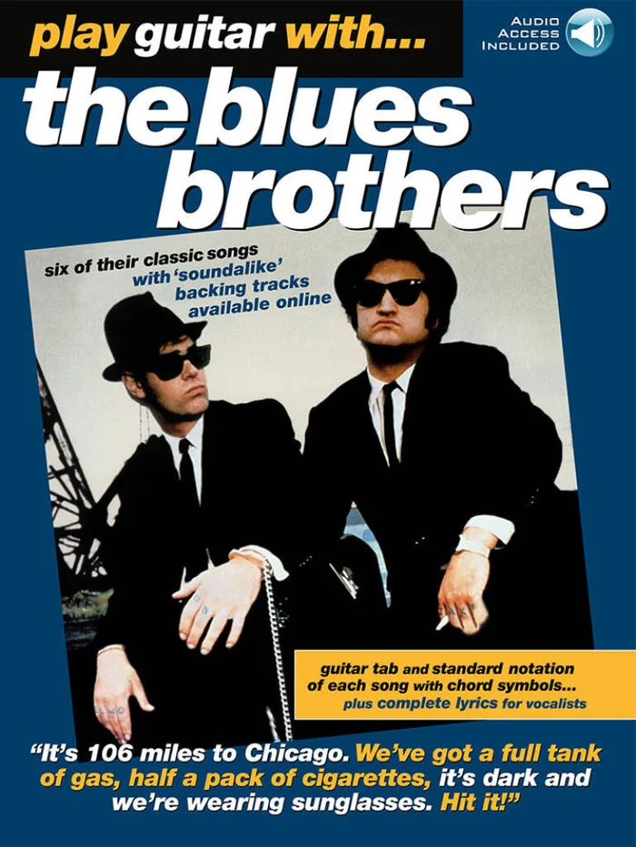Wise Publications Blues Brothers – Play Guitar With + Audio