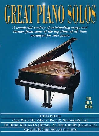Wise Publications Great Piano Solos The Film Book