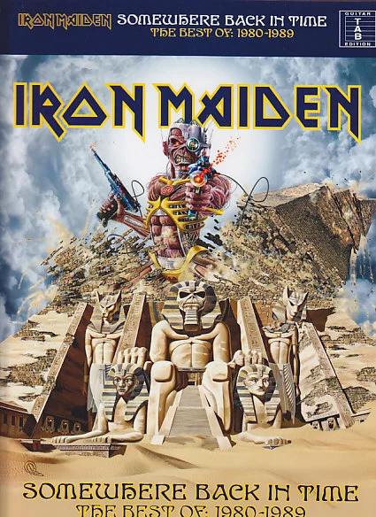 Wise Publications Iron Maiden – Somewhere Back In Time The Best Of: 1980-1989 (guitare Tab)