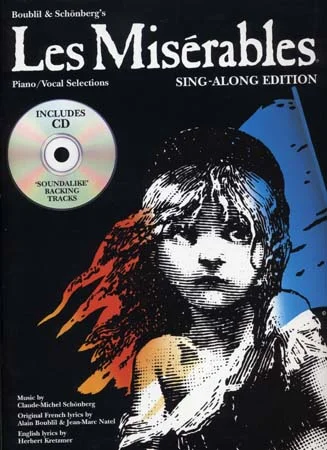 Wise Publications Les Miserables Sing Along Edition + CD – PVG