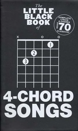 Wise Publications Little Black Book 4-chord Songs