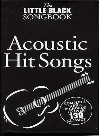 Wise Publications Little Black Songbook – Acoustic Hit Songs