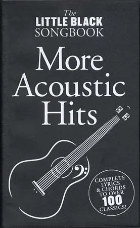 Wise Publications Little Black Songbook – More Acoustic Hits