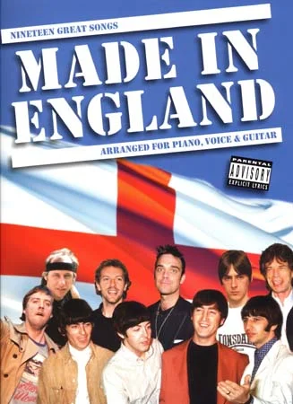 Wise Publications MADE IN ENGLAND – 19 GREAT SONGS – PVG