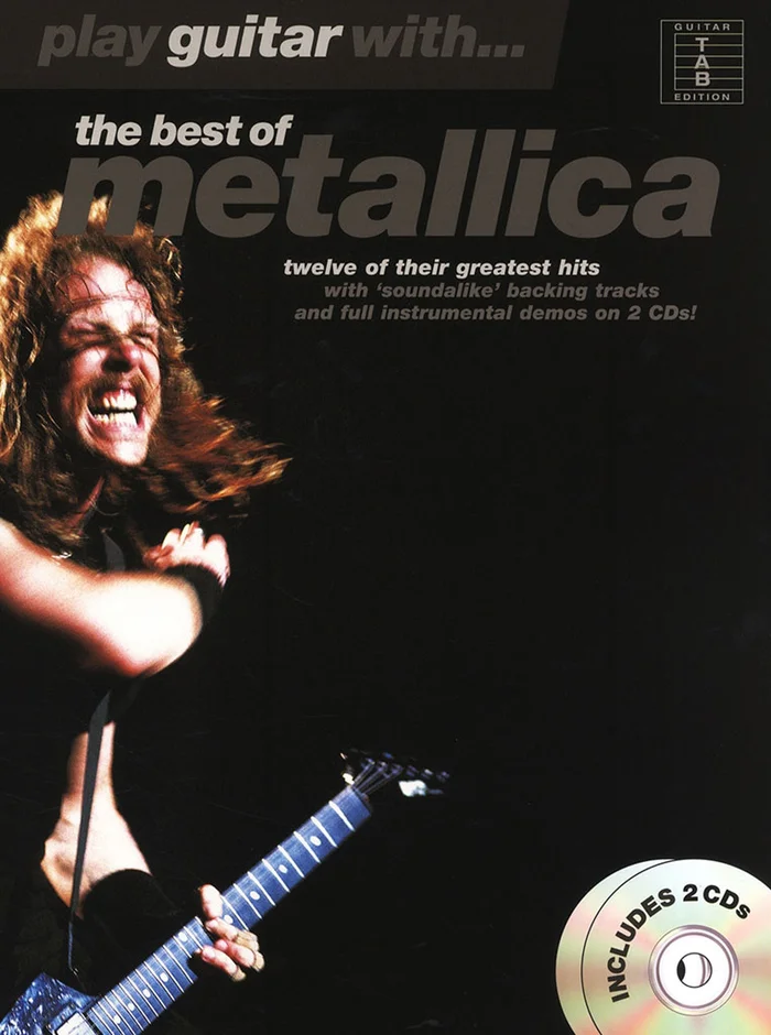 Wise Publications METALLICA – PLAY GUITAR WITH – BEST OF + 2 AUDIO EN LIGNE – GUITAR TAB