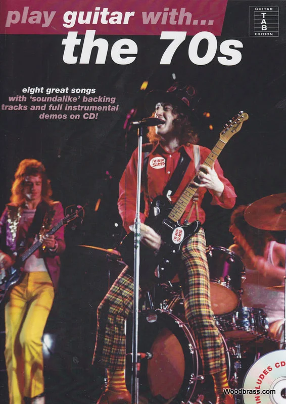 Wise Publications Play Guitar With The Seventies + CD