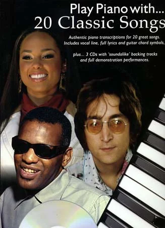 Wise Publications Play Piano With – 20 Classic Songs + 3 CDS