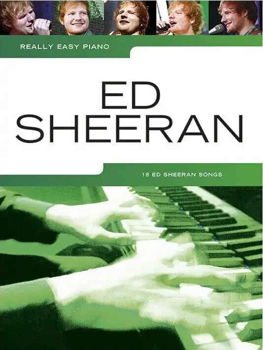 Wise Publications Really Easy Piano Ed Sheeran Notes