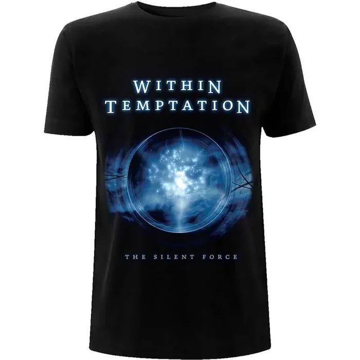 Within Temptation T-shirt Silent Force Tracks Unisex Black L