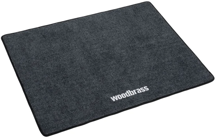 Woodbrass Tapis Batterie 130 x 100 cm Gris Foncé
