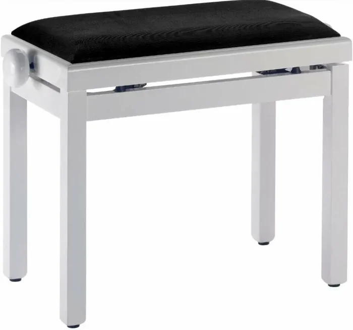 WTF TBS 020 Tabouret de piano en bois White