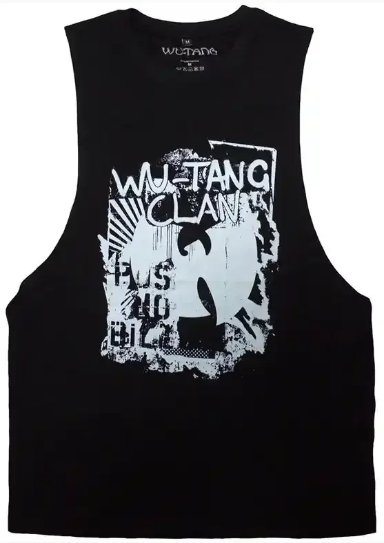 Wu-Tang Clan T-shirt Graffiti Unisex Black M