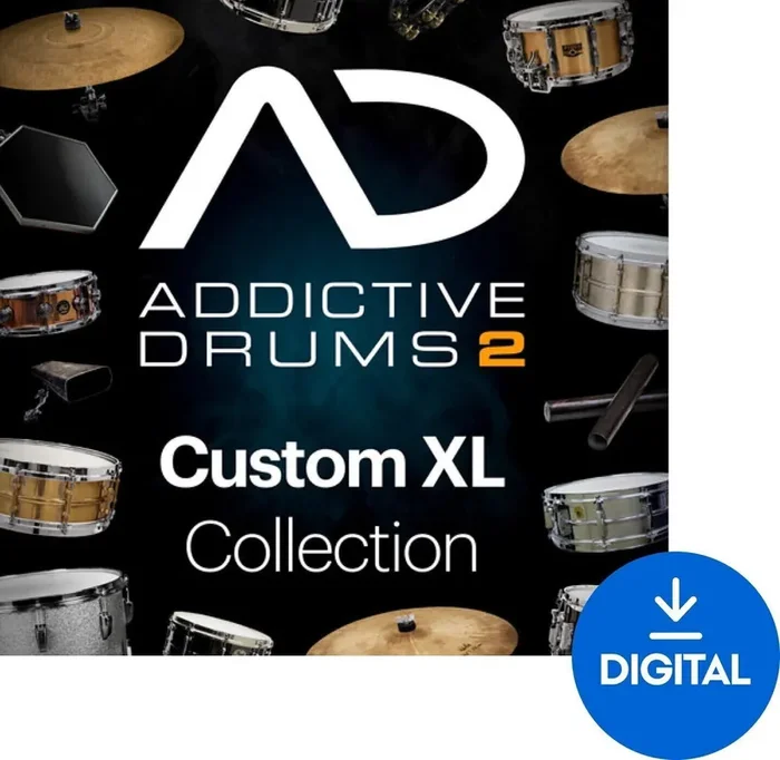 XLN Audio Addictive Drums 2 Custom XL Collection (Produit numérique)