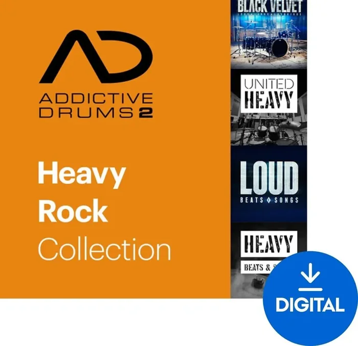 XLN Audio Addictive Drums 2 Heavy Rock Collection (Produit numérique)