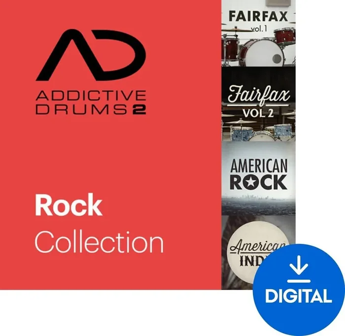XLN Audio Addictive Drums 2 Rock Collection (Produit numérique)