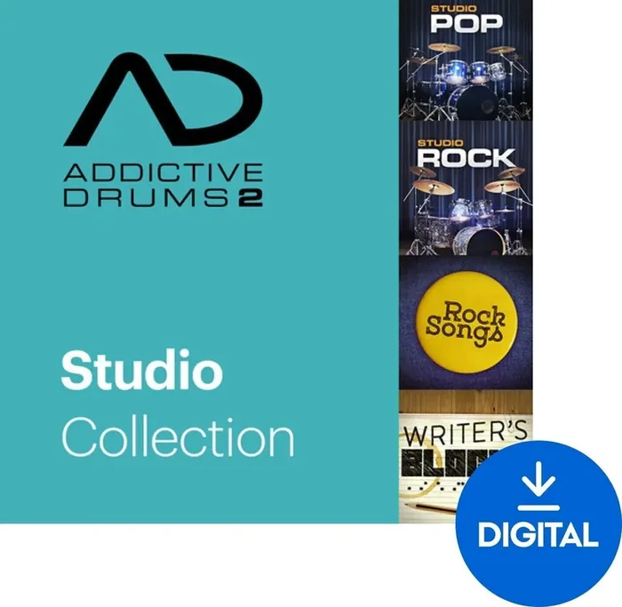 XLN Audio Addictive Drums 2 Studio Collection (Produit numérique)