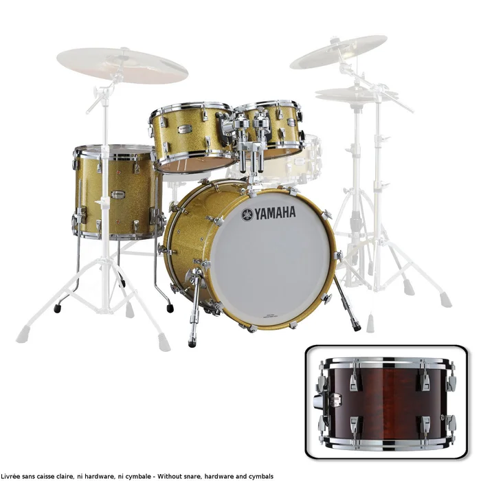 YAMAHA Absolute Hybrid Maple Fusion Fusion 20 Classic Walnut