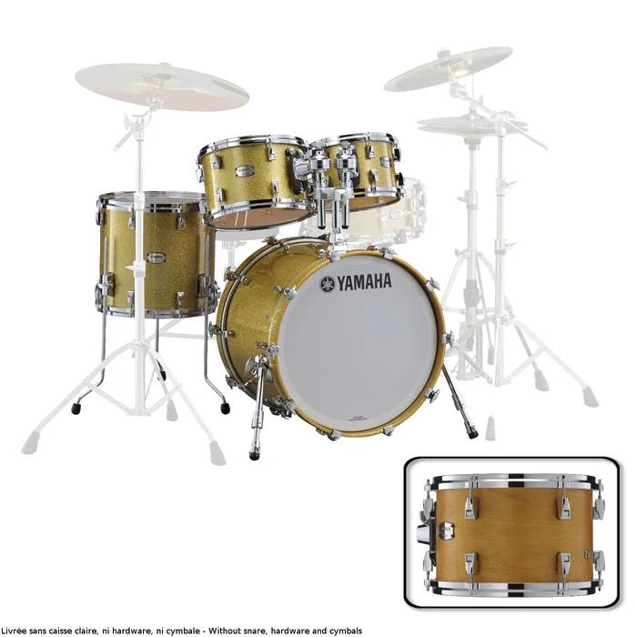 YAMAHA Absolute Hybrid Maple Stage Rock 22 Vintage Natural