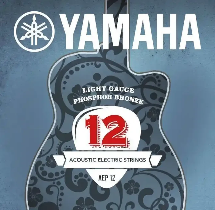 Yamaha AEP12 Cordes de guitares acoustiques