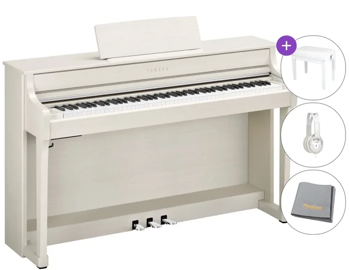 Yamaha CLP-835 WB SET Piano numérique White Birch