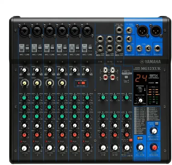 Yamaha MG12XUK Table de mixage analogique