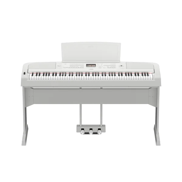 Yamaha PACK DGX-670 (BLANC) + L-300 (BLANC) + LP-1WH – Image 2
