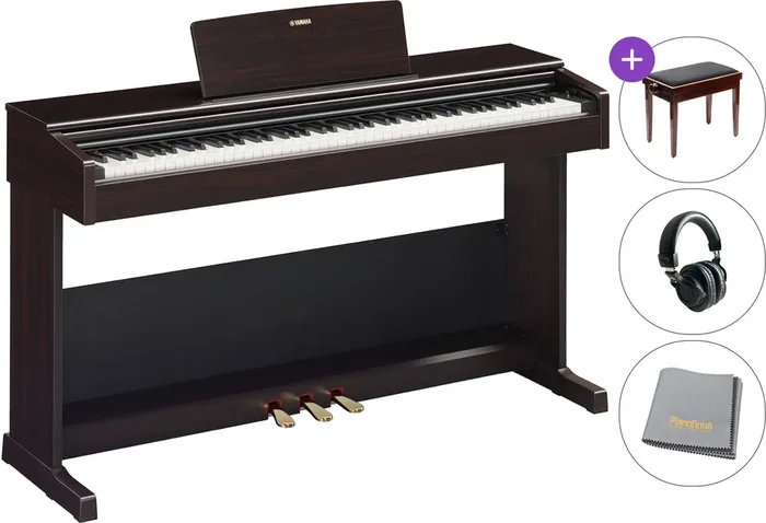 Yamaha YDP-105 R SET Piano numérique Rosewood