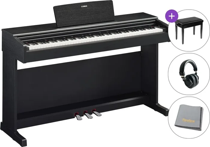 Yamaha YDP-145 SET Piano numérique Black