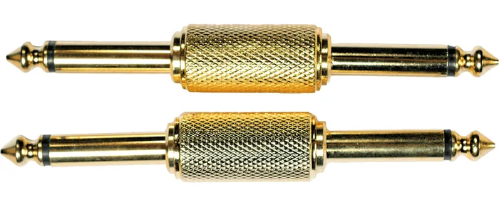 Yellow Cable AD02 Adaptateur Jack Male Jack Male – Lot de 2