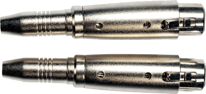 Yellow Cable Adaptateur Jack 6,35 Mm Stro Fem. Xlr Fem. – Lot De 2