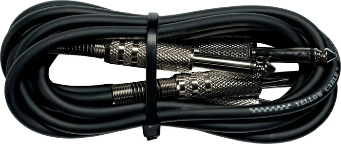 Yellow Cable Cordon 2 Cordons Patch Jack Jack 1 M – Lot de 2